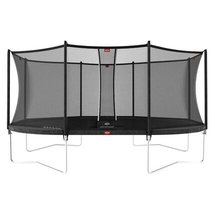 Trampoline Grand Favorit Regular 520 + Filet Séc. Comfort Gris