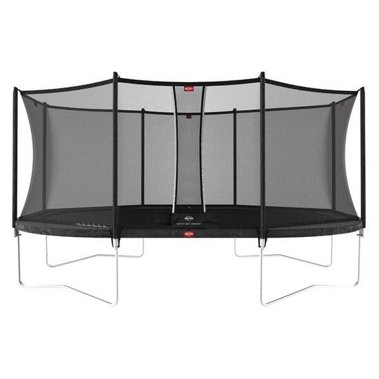 Trampoline Grand Favorit Regular 520 + Filet Séc. Comfort Gris