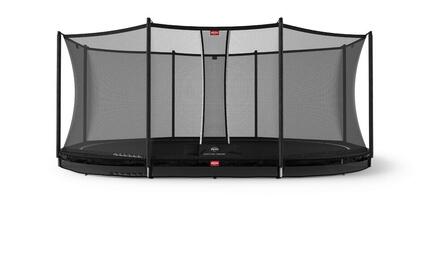 Trampoline 520x350, Grand Favorit InGround 520 Vert