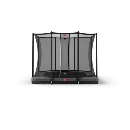 Trampolina 410x250, Ultim Favorit InGround 410 Szary