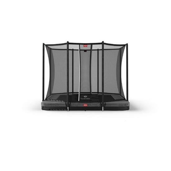 Trampolina 410x250, Ultim Favorit InGround 410 Szary