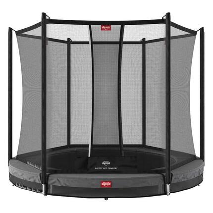 Trampoline Favorit InGround 270 + Filet Séc. Comfort Gris
