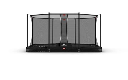 Trampoline 410x250, Ultim Favorit InGround 410 Noir