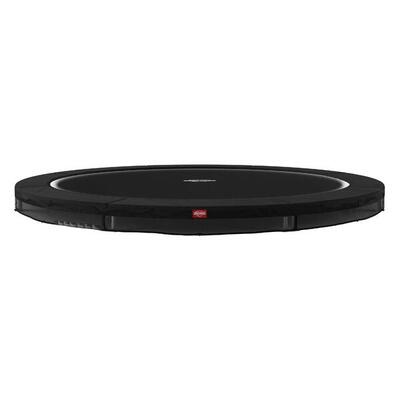 Trampoline favorit inground 430 + veiligheidsnet comfort grijs