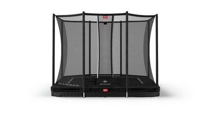 Trampoline 410x250, Ultim Favorit InGround 410 Noir