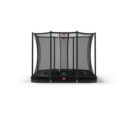 Trampolina 410x250, Ultim Favorit InGround 410 Czarny