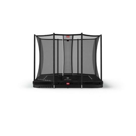 Trampolina 410x250, Ultim Favorit InGround 410 Czarny