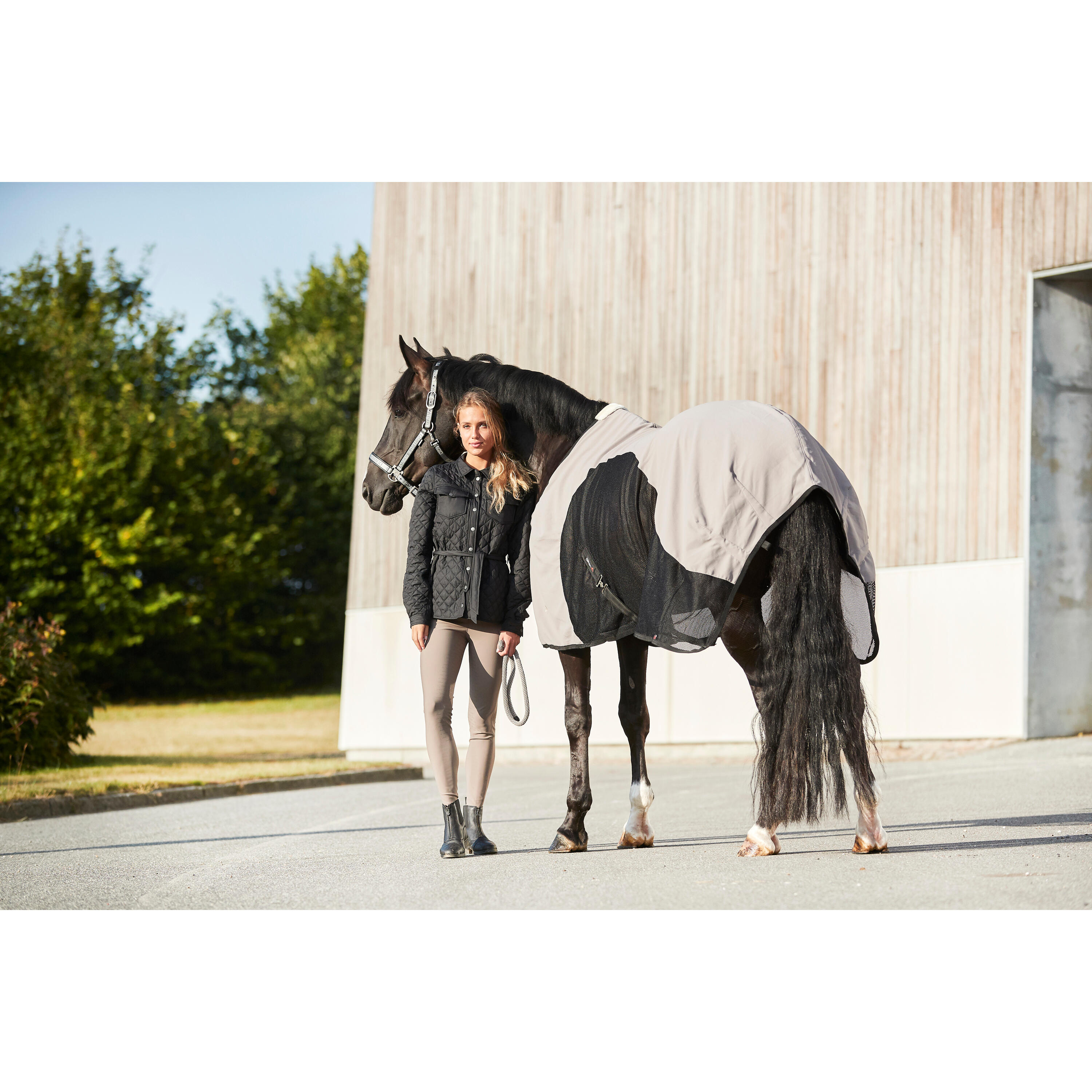 Full Grip Reitleggings mit Gürtelschlaufen Frau Catago River 2/5