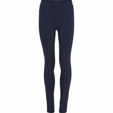 Legging équitation full grip fille Equipage Dai