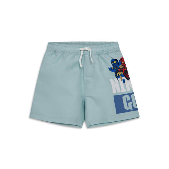 Spodenki Kąpielowe Chłopięce LEGO Ninjago Aiko313 Turkusowe