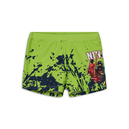 Kąpielówki Chłopięce LEGO Ninjago Aiko310 Limonkowe