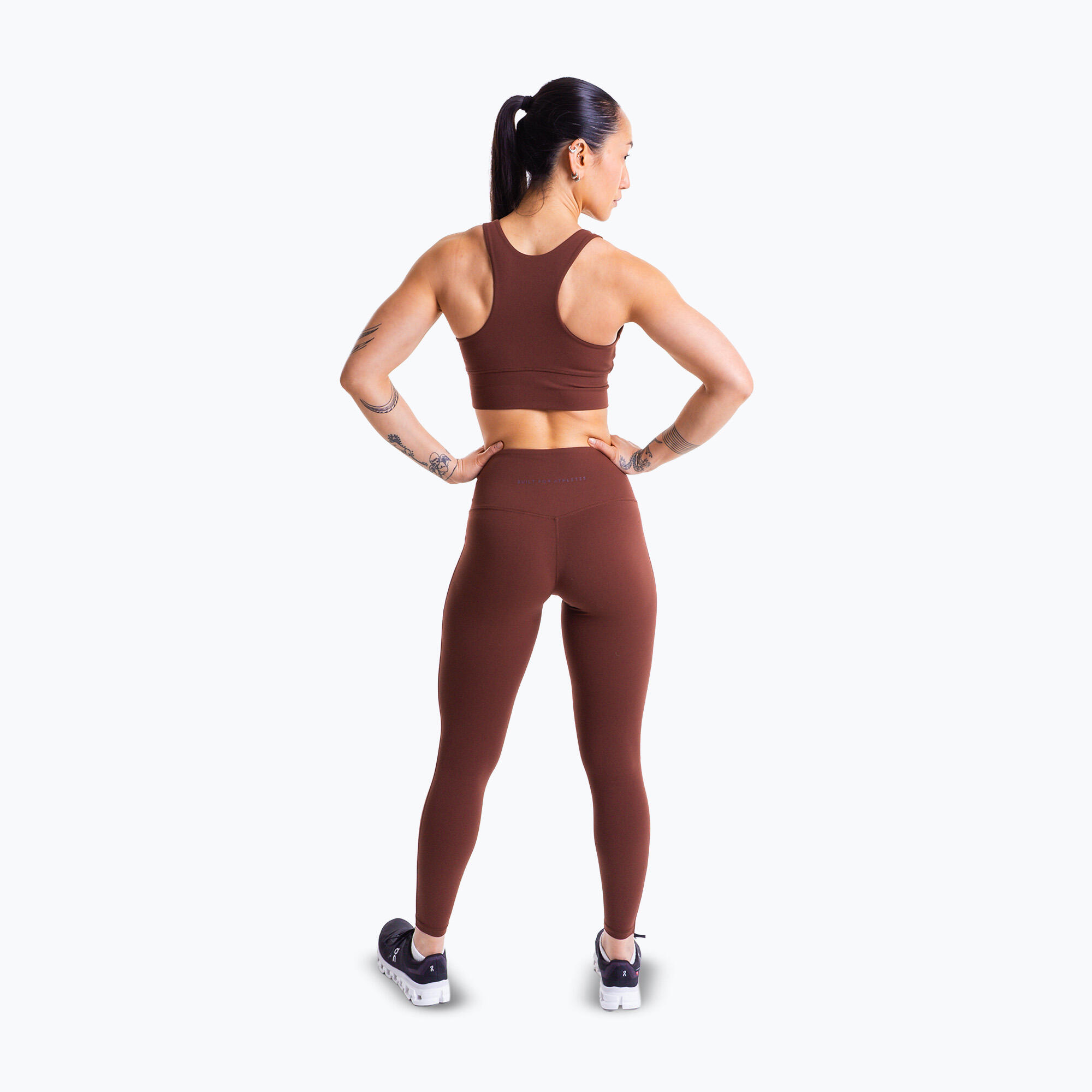 Legginsy treningowe damskie Built For Athletes Training port 2/7