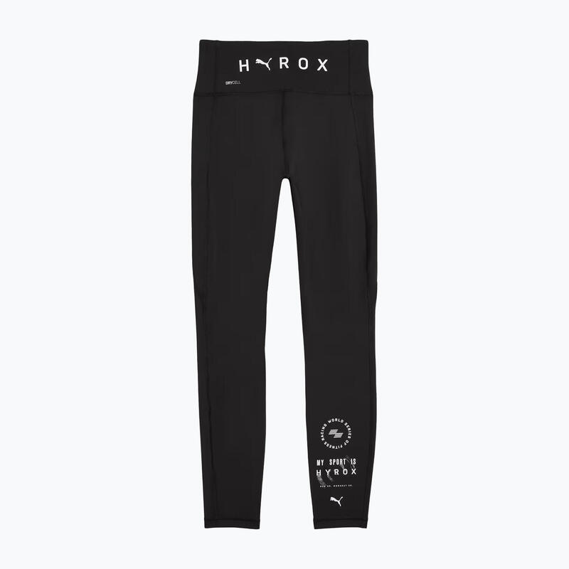 Colanți femei talie înaltă croială mulată Hyrox Essentials, negru PUMA