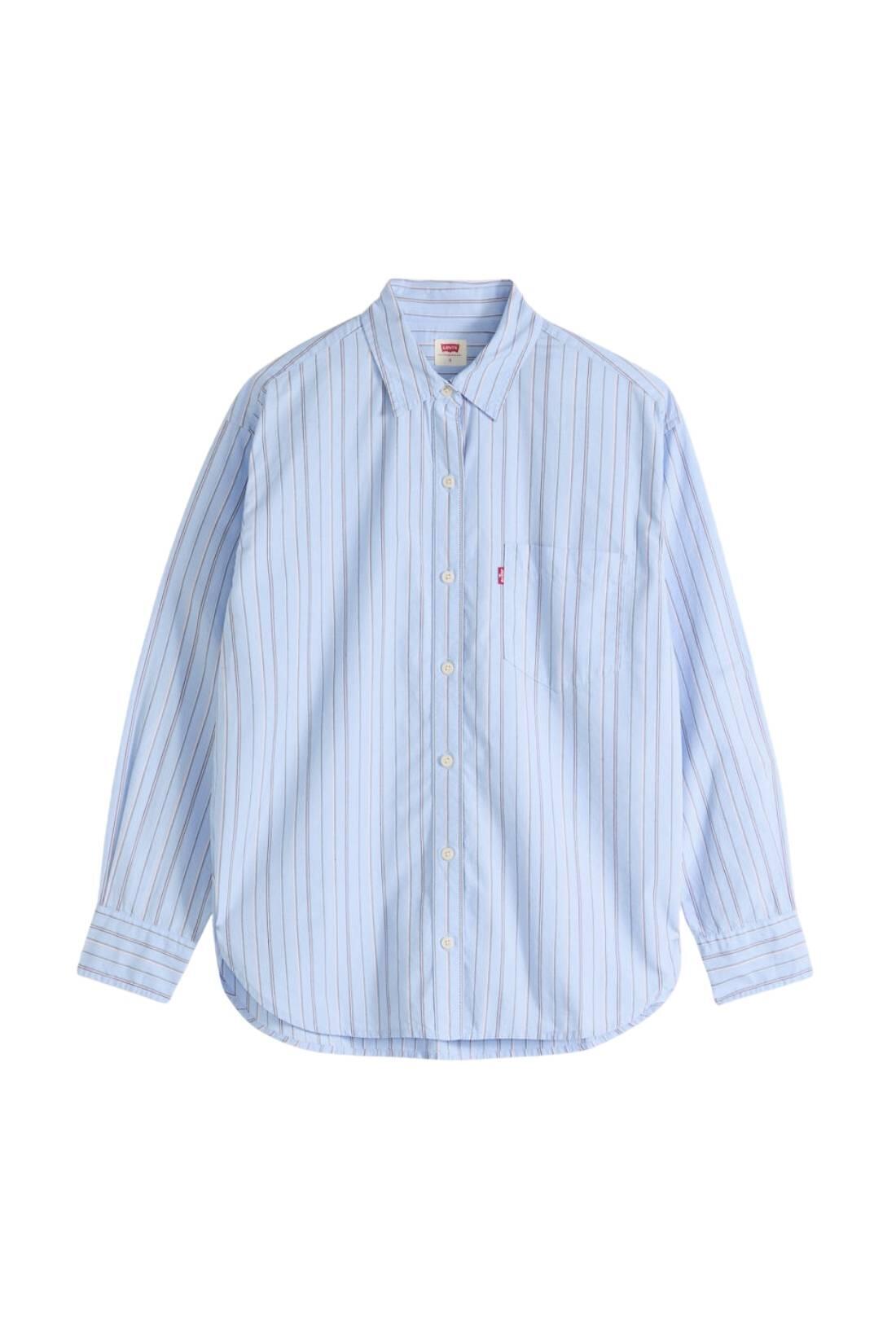 Chemise - Sportswear - Femme - Relaxed - Harlie - Bleu clair 3/5