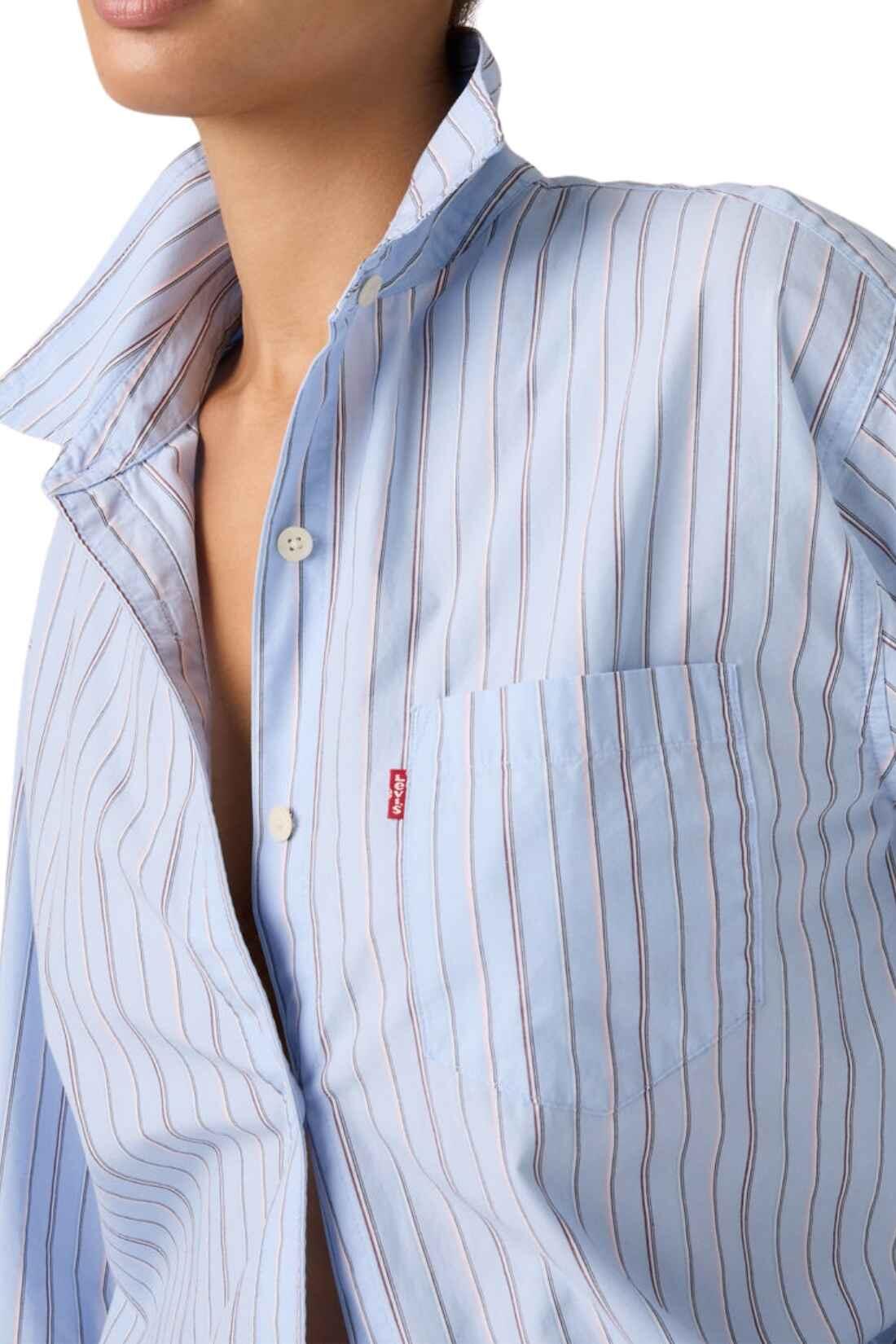 Chemise - Sportswear - Femme - Relaxed - Harlie - Bleu clair 2/5