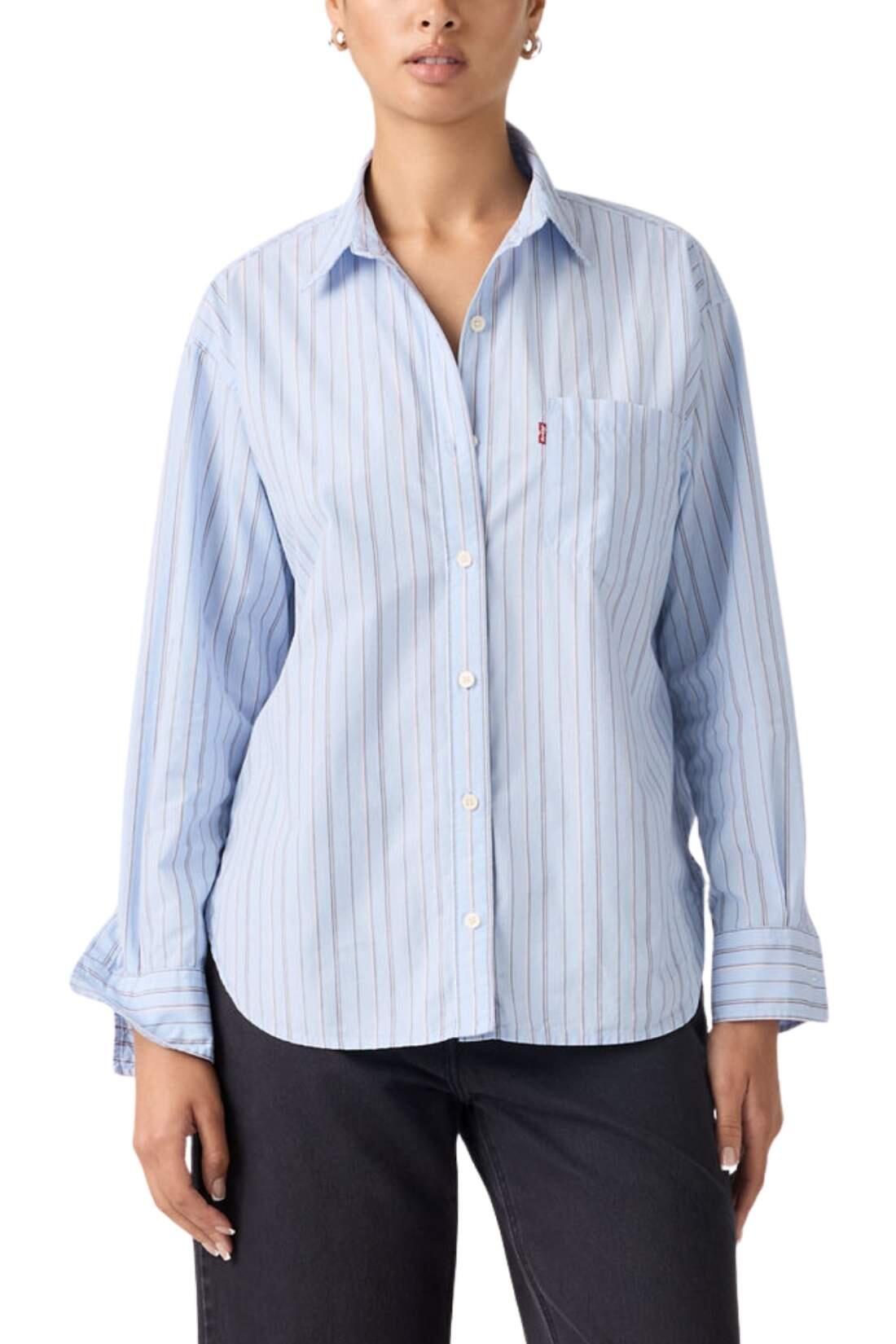 Chemise - Sportswear - Femme - Relaxed - Harlie - Bleu clair 5/5