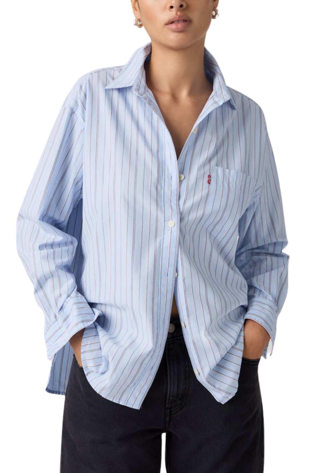 Chemise - Sportswear - Femme - Relaxed - Harlie - Bleu clair 4/5