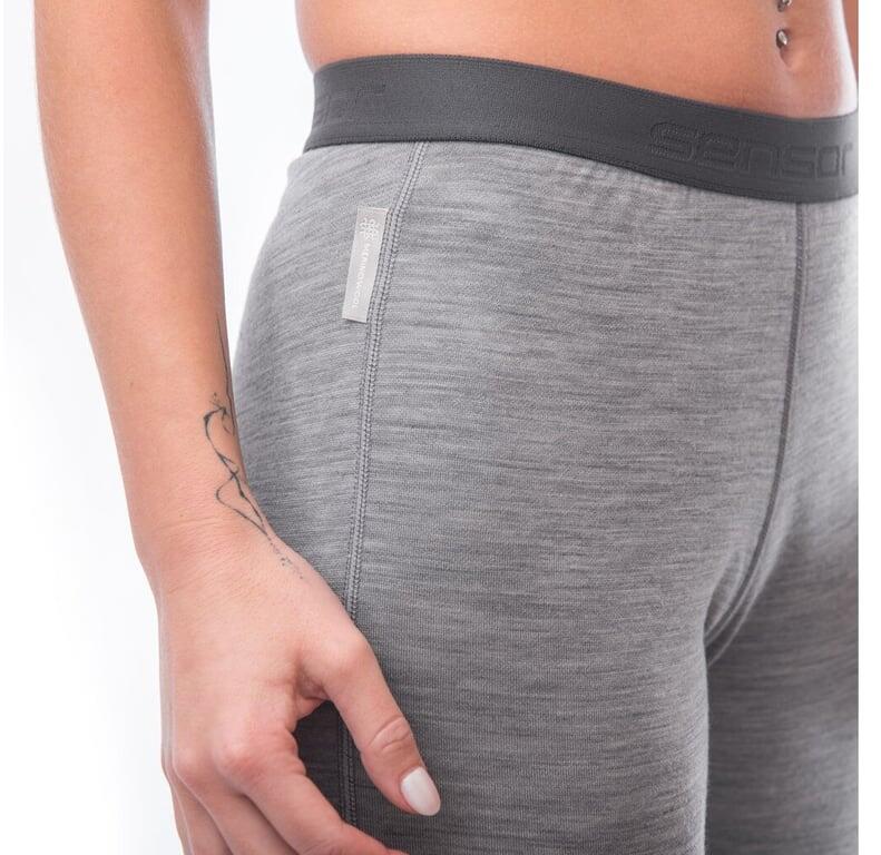 SENSOR Legginsy damskie Merino Bold Underpants Wom cool gray-M 5/7