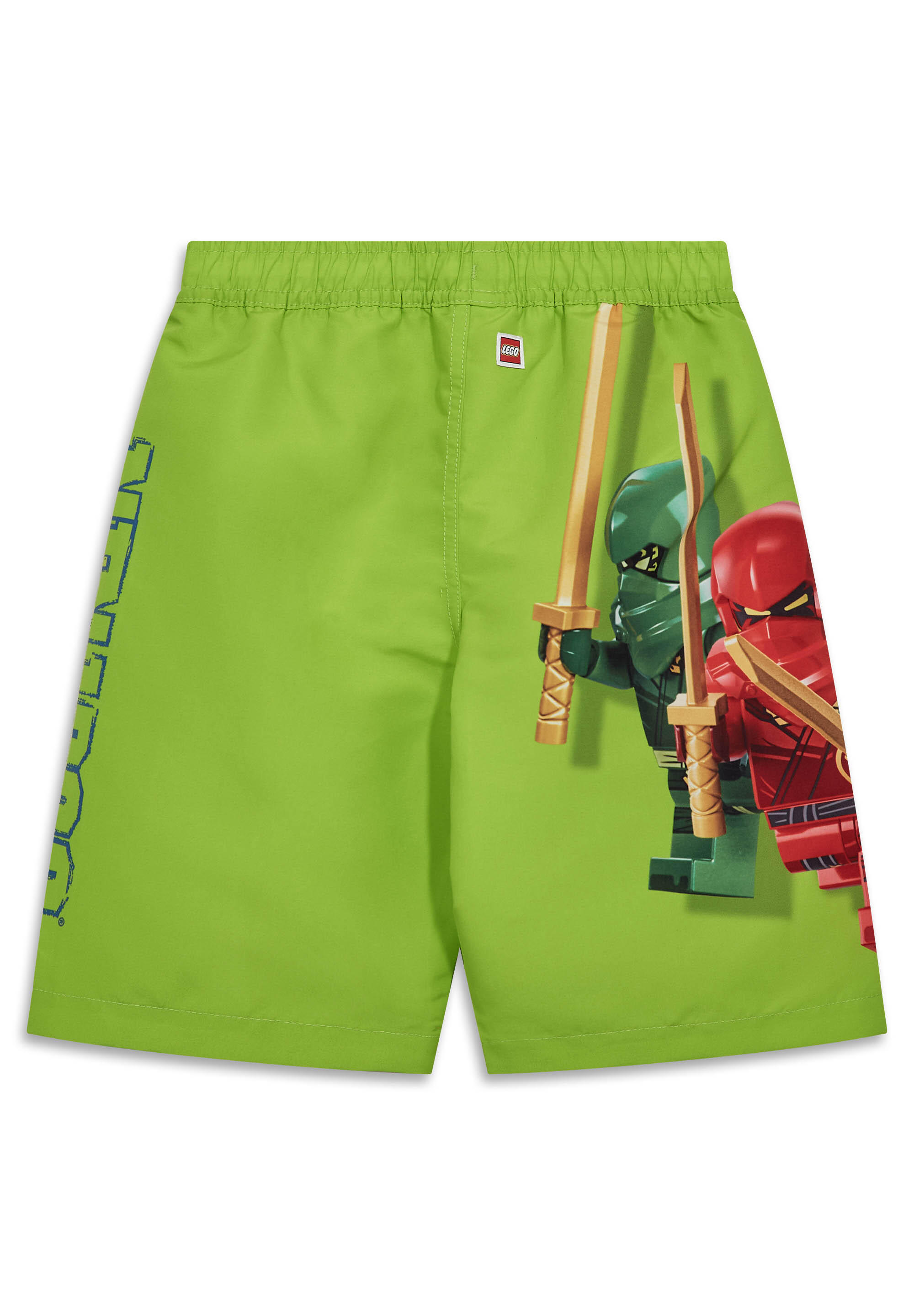 Spodenki Kąpielowe Chłopięce LEGO Ninjago Aiko308 Limonkowe 6/7