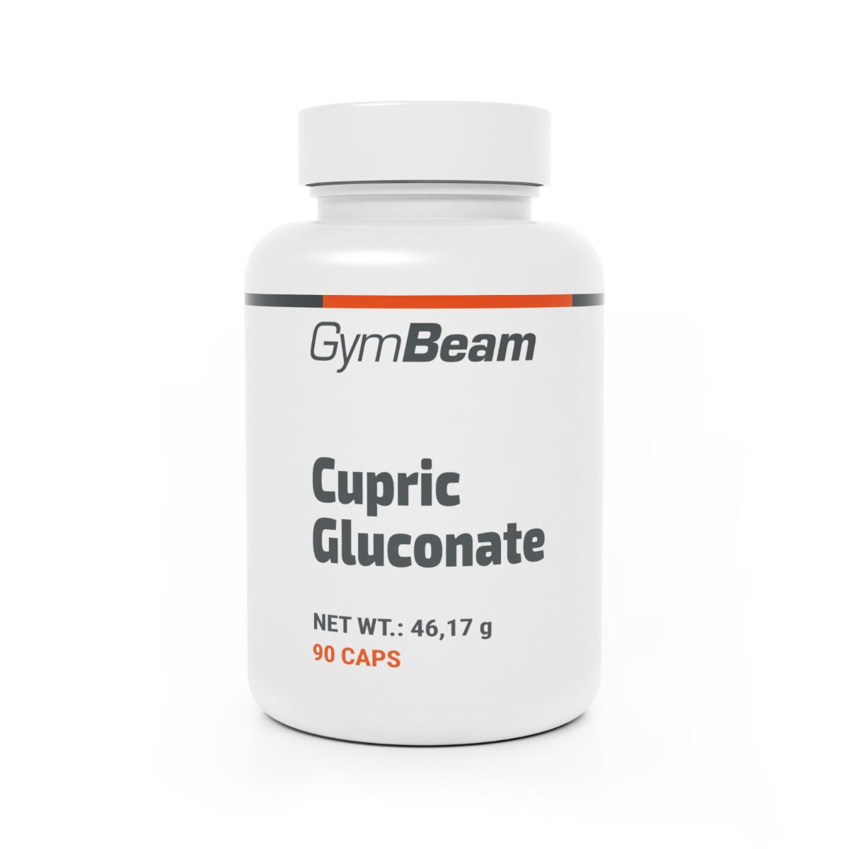 GYMBEAM Měď glukonát 90 kapslí