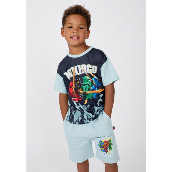 Spodenki Chłopięce LEGO Ninjago Pino300 Turkusowe