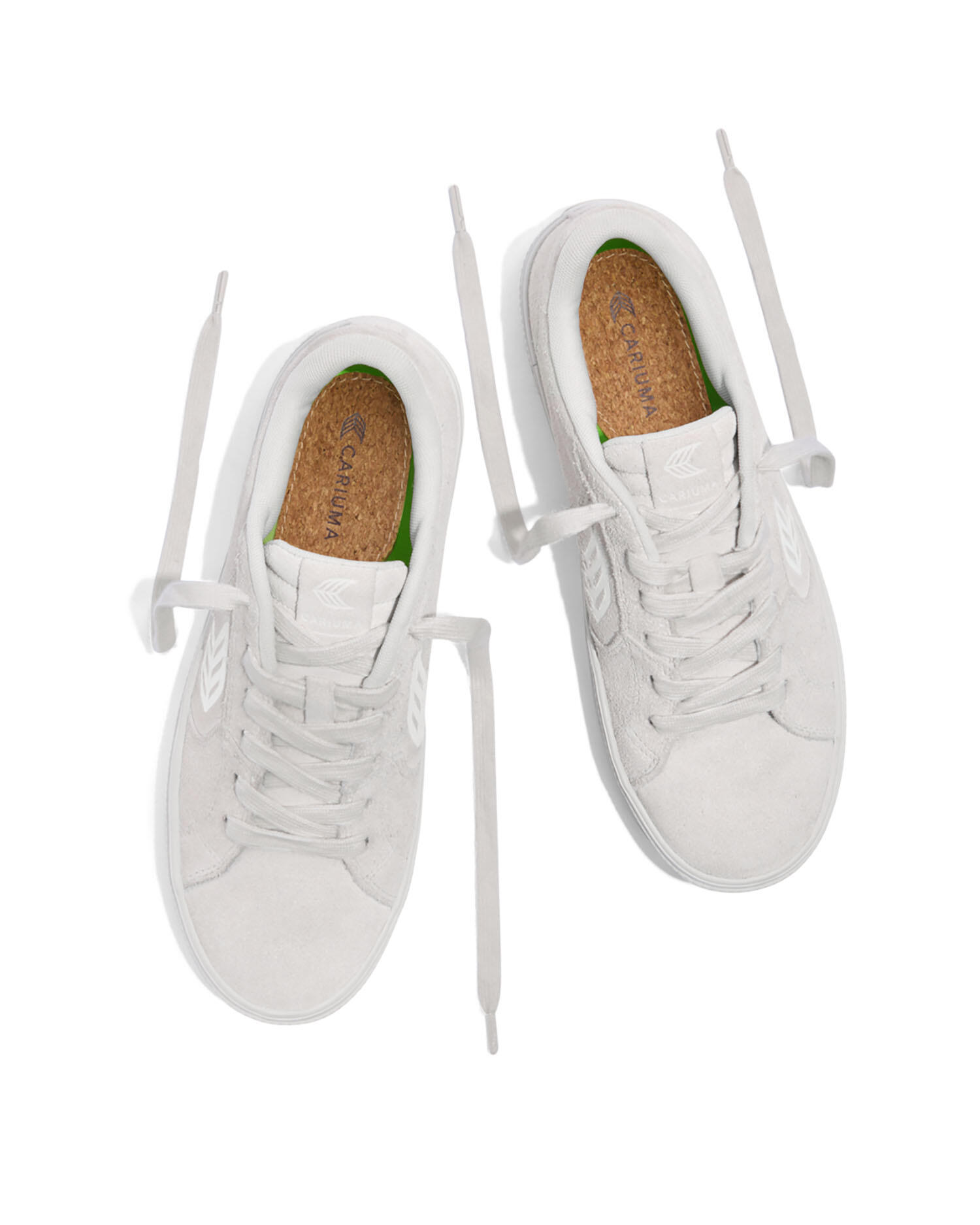 Buty męskie Cariuma SALVAS SUEDE ALL SMOKE WHITE 4/4