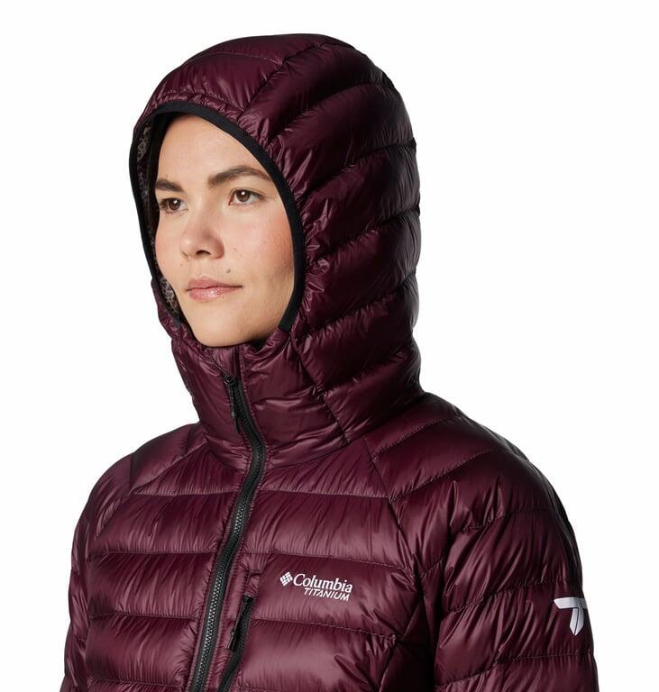 COLUMBIA Kurtka puchowa damska Arctic Crest Down Hooded Jacket moonvista-S 5/7