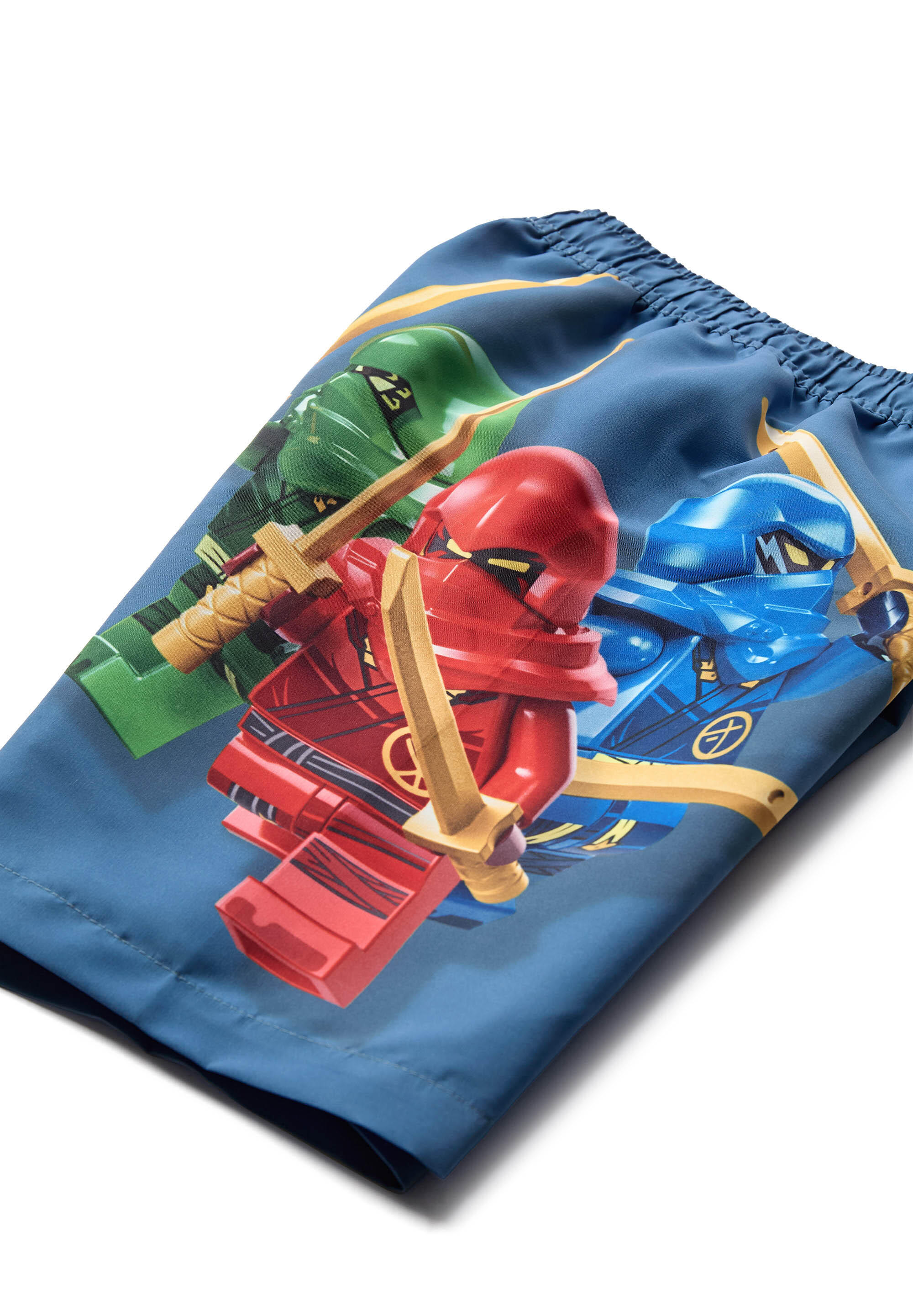 Spodenki Kąpielowe Chłopięce LEGO Ninjago Aiko308 Niebieskie 5/6