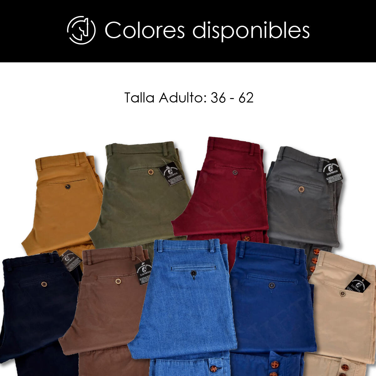 Pantalón montero clásico para adultos | 40 | Verde 5/6