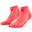 Șosete compresie CEP Run Ultralight 4.0 Low Cut - coral neon/roșu - femei