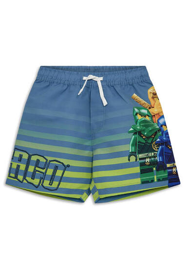 Spodenki Kąpielowe Chłopięce LEGO Ninjago Aiko314 Niebieskie