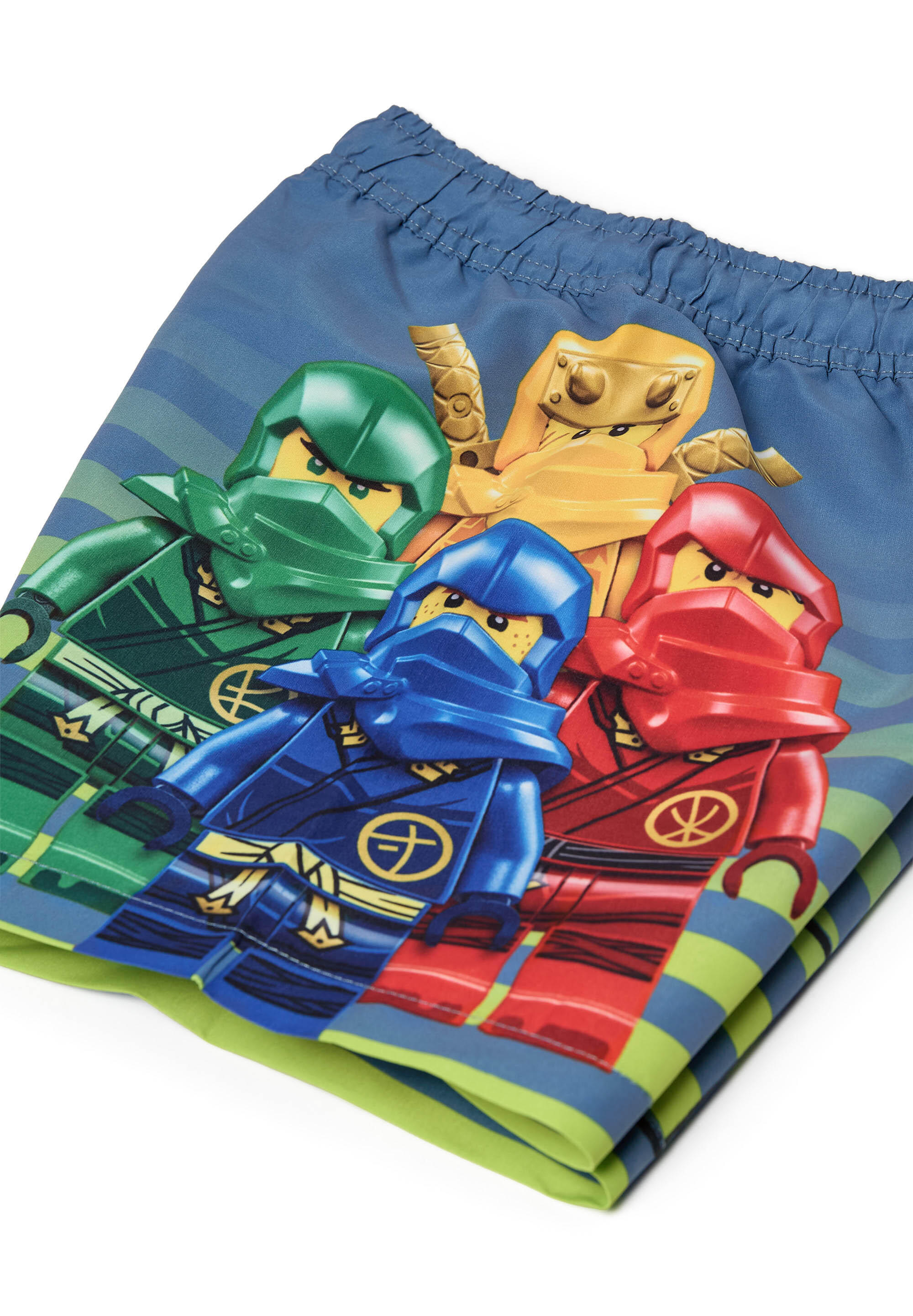 Spodenki Kąpielowe Chłopięce LEGO Ninjago Aiko314 Niebieskie