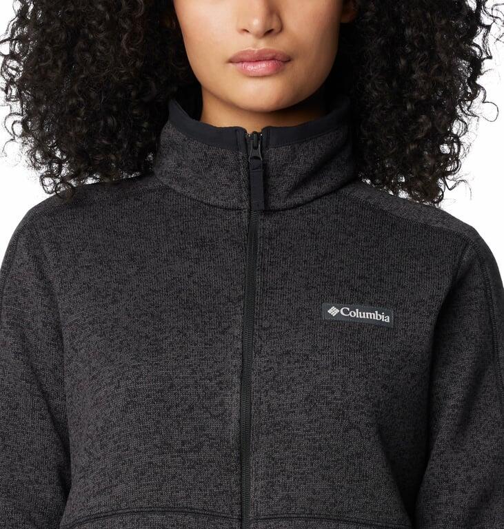 COLUMBIA Polar damski Sweater Weather Full Zip II black heather-L 2/5