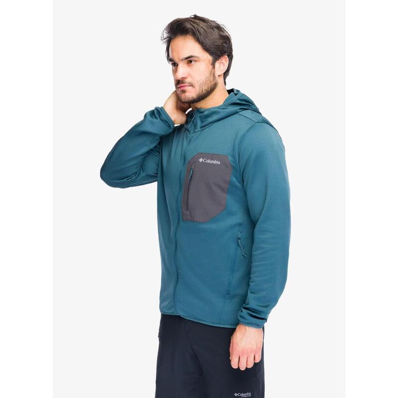 Bluza z kapturem męska Columbia Tall Heights Hdd Grid Fleece Full Zip