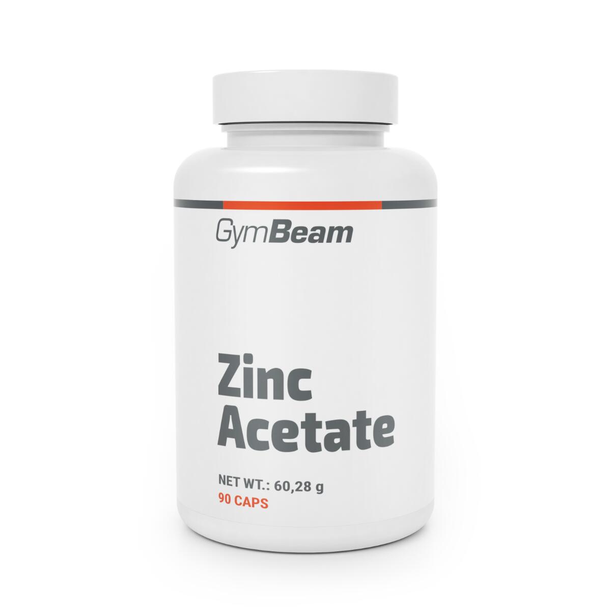 GYMBEAM Zinek acetát 90 kapslí