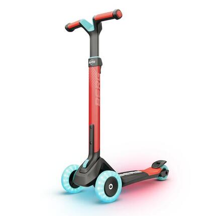 Trottinette pour Enfants, 2+ Ans, Pliable, LED-Deck, Nexo Bleu