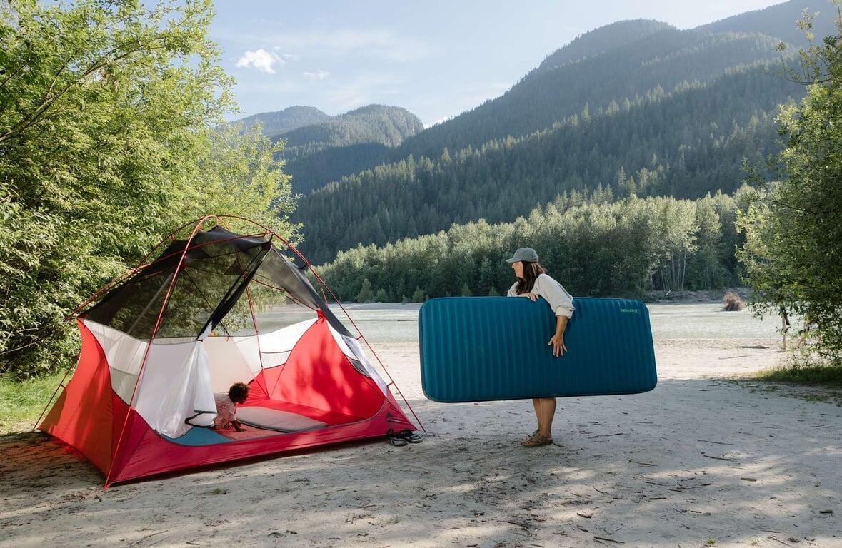 Thermarest Materac samopompujący MondoKing 3D L blue 5/5