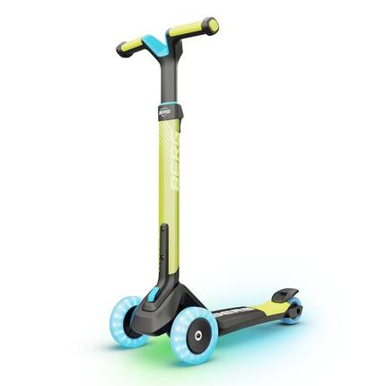 Trottinette pour Enfants, 2+ Ans, Pliable, LED-Deck, Nexo Bleu