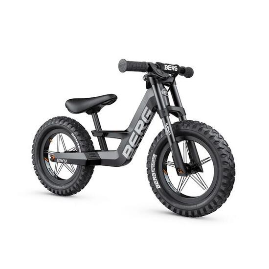 Draisienne pour Enfants, 2,5+ Ans, 12 Pouces, Biky Cross Noir