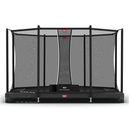 Trampoline 410x250, Ultim Favorit InGround 410 Noir
