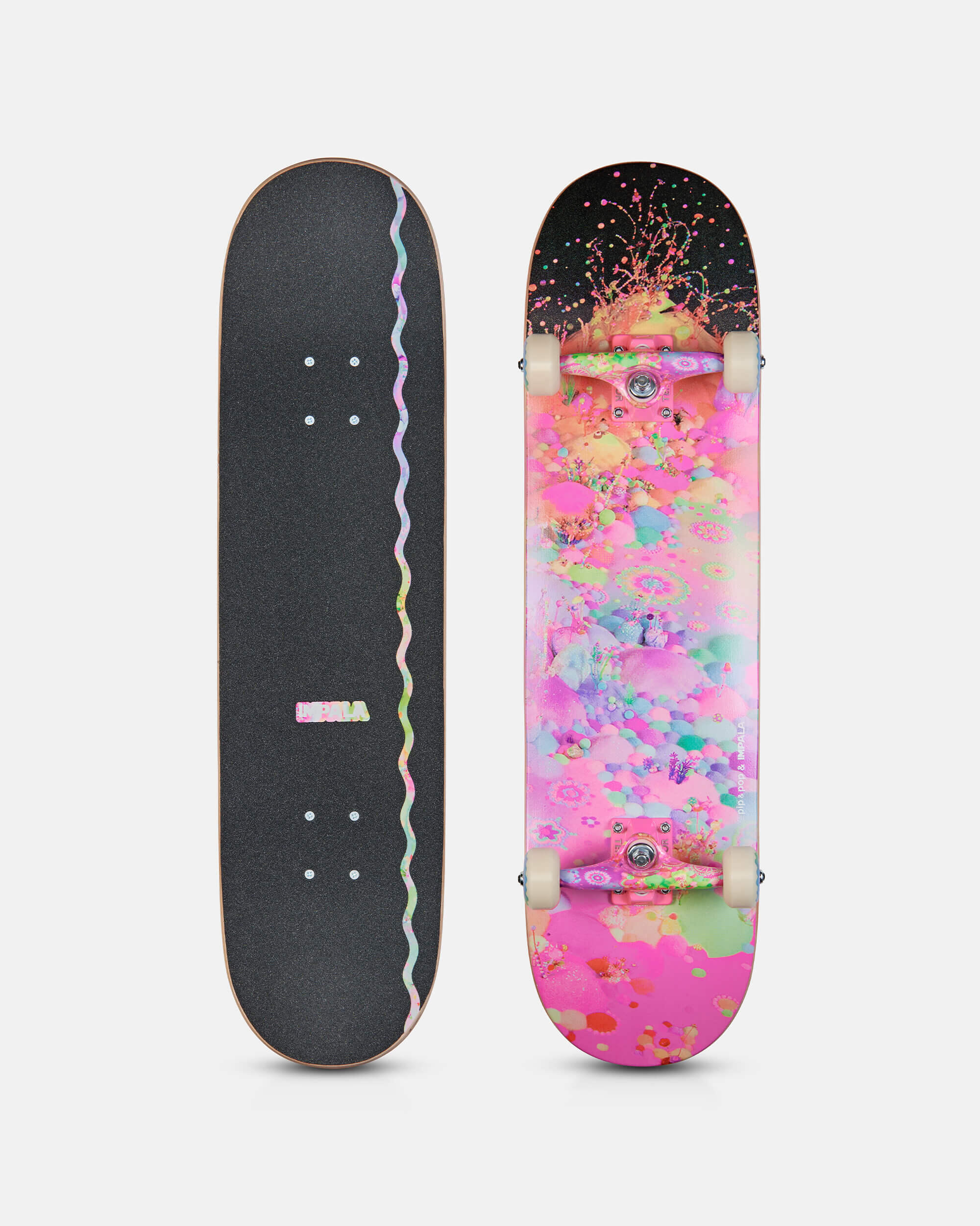 Impala Pip and Pop Skateboard - Candy Mountain 1/3
