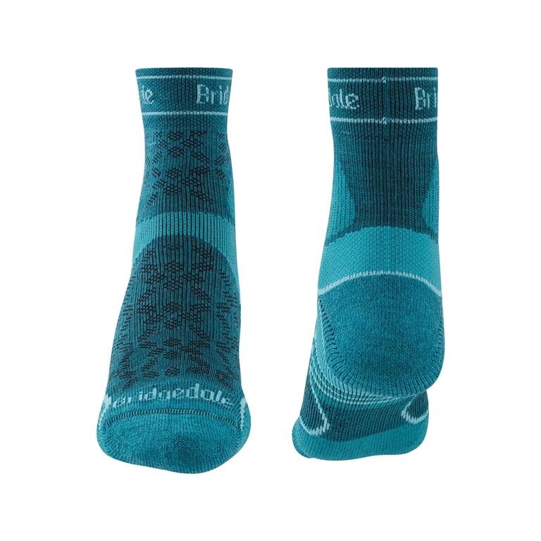 BRIDGEDALE Skarpety damskie LIGHTWEIGHT T2 MERINO SPORT 3/4 teal-S 2/6