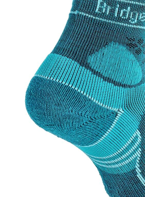 BRIDGEDALE Skarpety damskie LIGHTWEIGHT T2 MERINO SPORT 3/4 teal-S 6/6