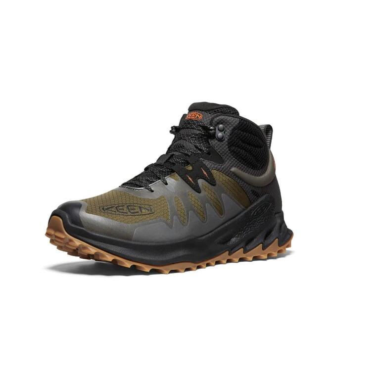 Keen Buty turystyczne męskie ZIONIC MID WP DARK OLIVE/SCARLET IBIS r.46 3/7