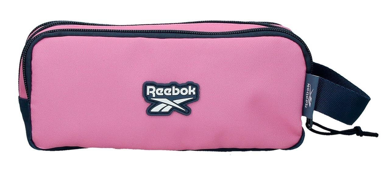 Estojo três compartimentos Reebok Chicago Rosa 2/5