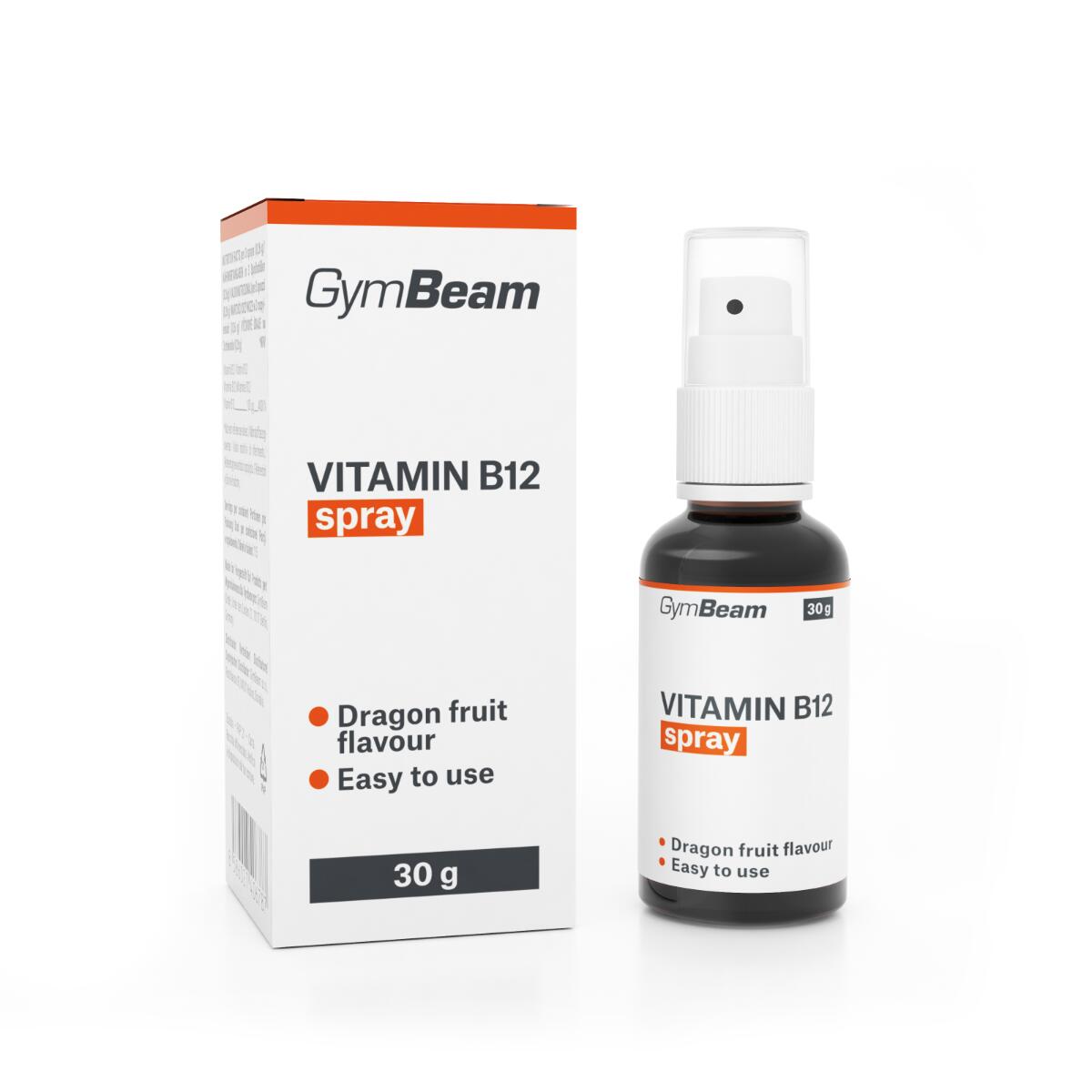 GYMBEAM Vitamín B12 tekutý dračí ovoce 30 g