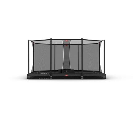 Trampolina 410x250, Ultim Favorit InGround 410 Szary