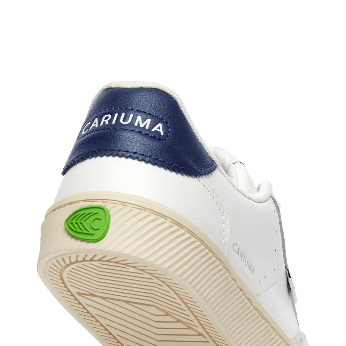 Sneakersy skórzane Cariuma TOCA Soft Grain Leather White Suede Smoke White 4/6