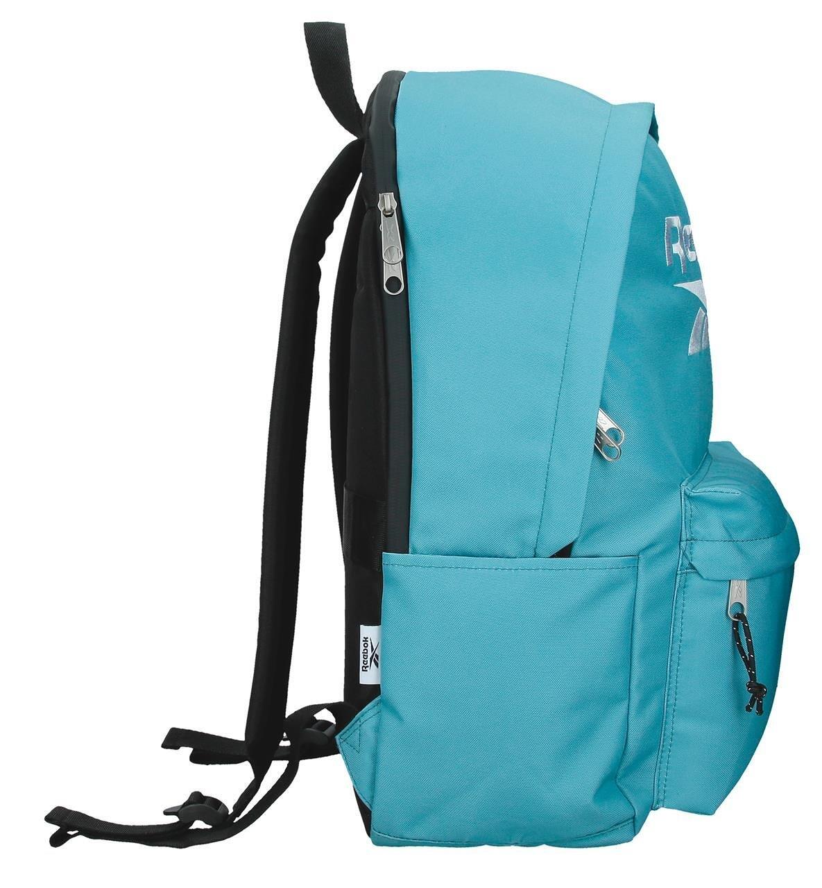 Mochila escolar porta-portátil Reebok Boston 44 cm Turquesa 4/5
