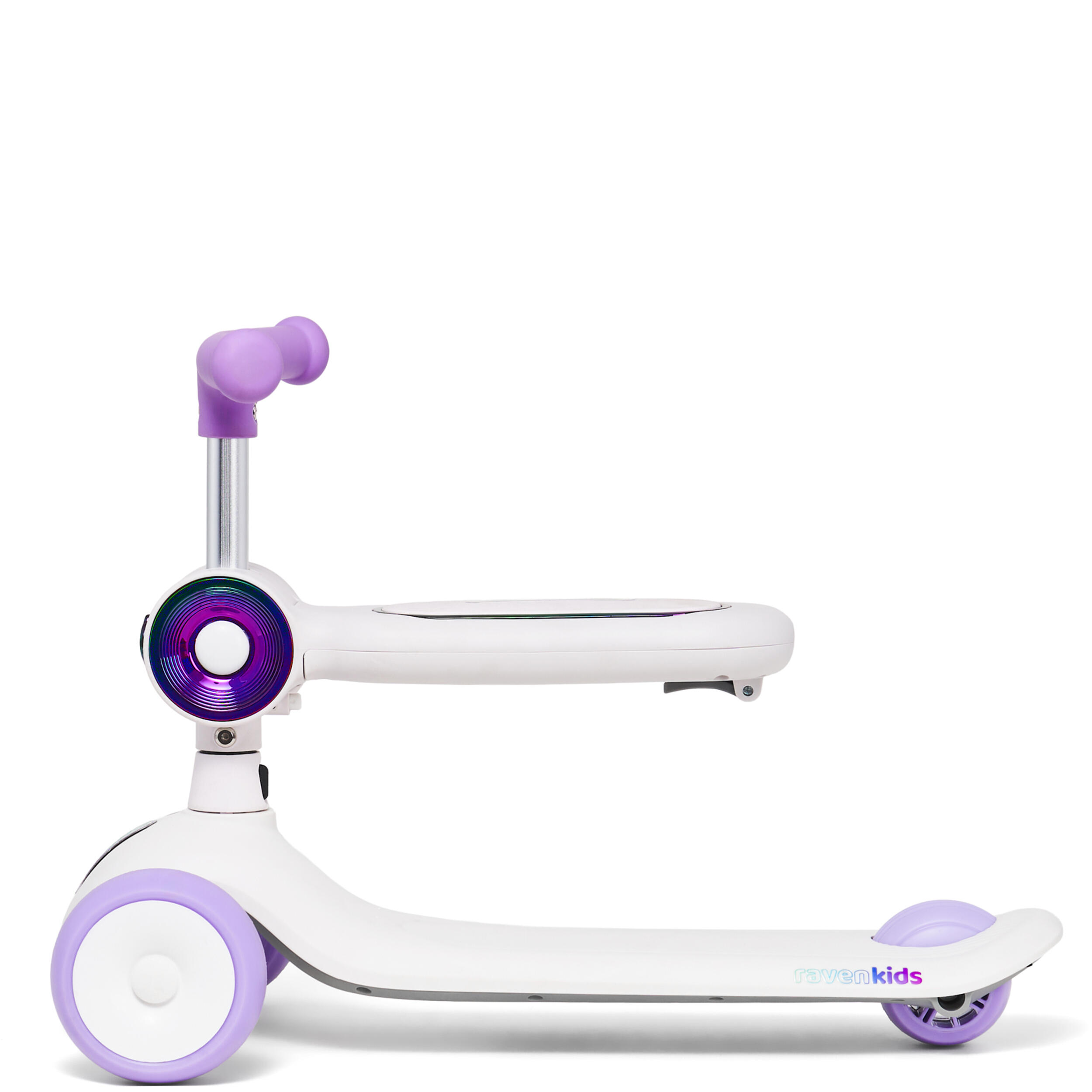 Vélo-trottinette 2-en-1 pour enfants Lumiloo avec plateforme lumineuse LED 3/7